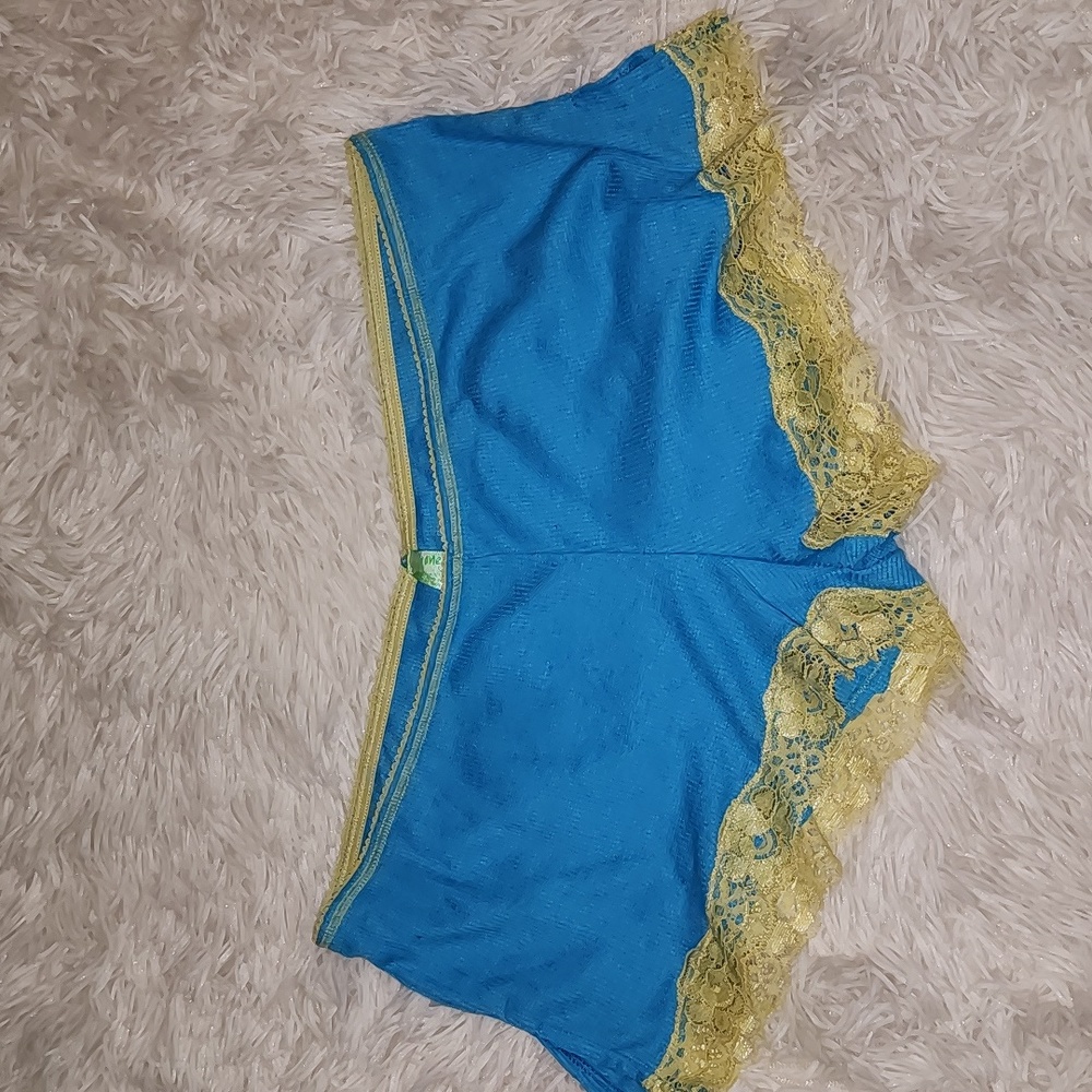 HoneyDew Small Boyshort Lacy Shorts/Panties
